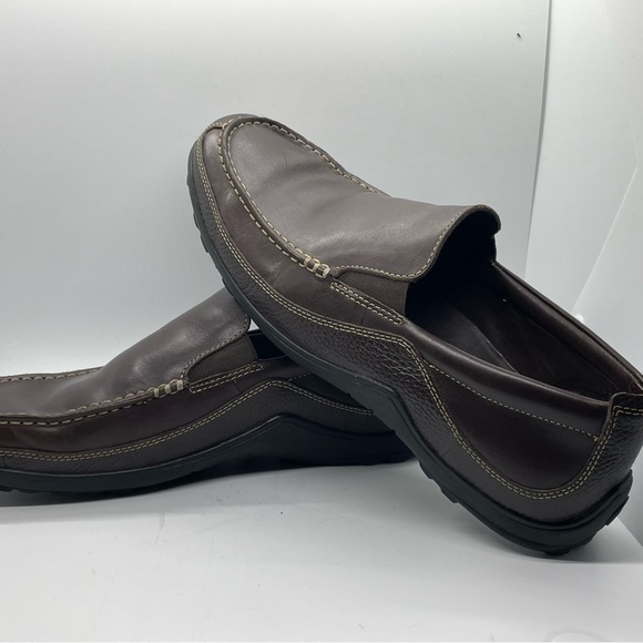 New No Box Cole Hahn Tucker Venetian Men size 11.5 M  Casual Coffee Brown‍‍‍‍﻿﻿﻿ - Picture 1 of 7